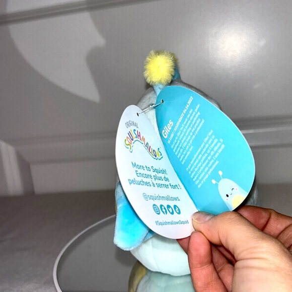 Squishmallows Giles Grasshopper 5” - Picture 4 of 6